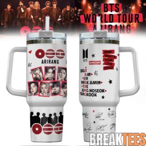 BTS World Tour ‘ARIRANG’ 2026 Tumbler with Handle 2