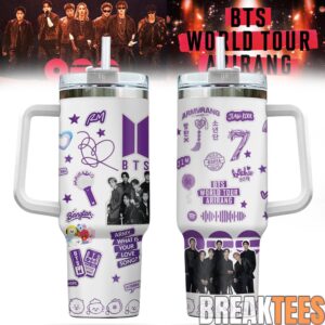 BTS World Tour ‘ARIRANG’ 2026 Tumbler with Handle 4