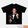 Ballon d’Or Alexia Putellas and Fellow Winner Holding Trophies and Middle Finger Shirt