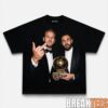 Ballon d’Or Kylian Mbappe and Lamine Yamal Holding Trophies and Middle Finger Shirt