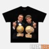 Ballon d’Or Harry Kane and Karim Benzema Holding the Trophy and Middle Finger Shirt