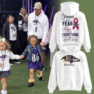 Baltimore Ravens 2026 Crucial Catch Intercept Cancer Hoodie 3