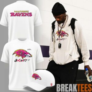 Baltimore Ravens 2026 Crucial Catch Young Heroes Fighting Cancer T-Shirt