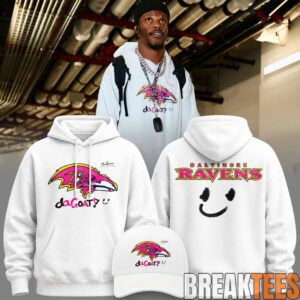 Baltimore Ravens DaGoat Hoodie Designed By Young Heroes Battling Cancer