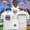 Baltimore Ravens Madi Strong T-Shirt Designed By Young Heroes Battling Cancer