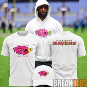 Baltimore Ravens Madi Strong T-Shirt Designed By Young Heroes Battling Cancer