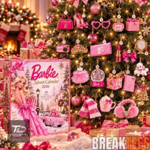 Barbie Advent Calendar 2026 – 24 Fashion Dream Christmas Ornaments 2 Barbie Advent Calendar 2026 – 24 Fashion Dream Christmas Ornaments 2