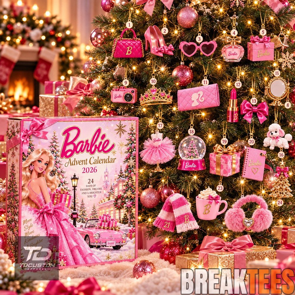 Barbie Advent Calendar 2026 – 24 Fashion Dream Christmas Ornaments Barbie Advent Calendar 2026 – 24 Fashion Dream Christmas Ornaments