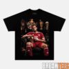 Ballon d’Or Kylian Mbappe and Lamine Yamal Holding Trophies and Middle Finger Shirt