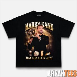 Bayern Munich Harry Kane Ballon d'Or Shirt 4