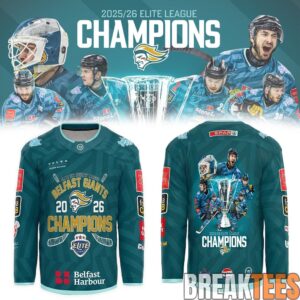 Belfast Giants 2026 Champions Limited Hockey Jersey