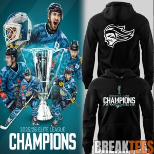Belfast Giants Elite League Champions 2026 Hoodie 3