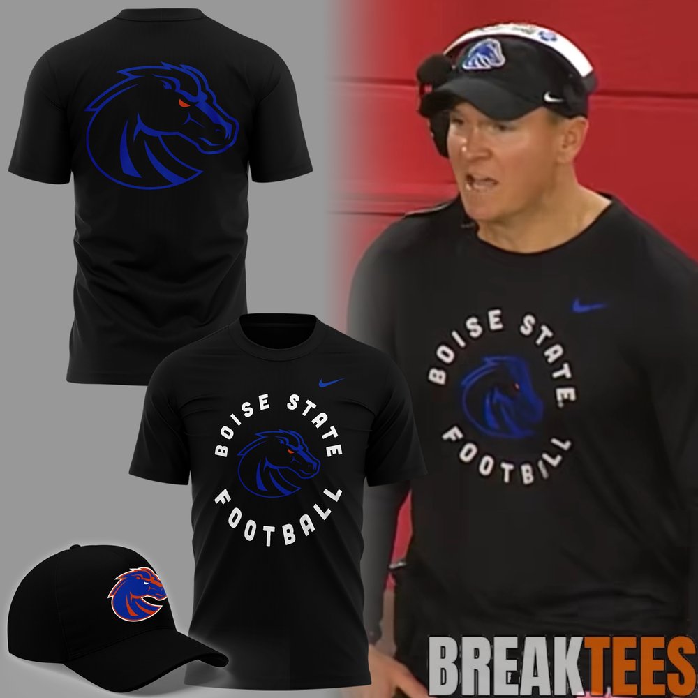 Boise State Broncos 2026 Coaches T-Shirt Boise State Broncos 2026 Coaches T-Shirt