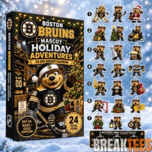 Boston Bruins Mascot Holiday 2026 Advent Calendar