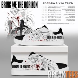 Bring Me the Horizon Canada & USA Tour Stan Smith Shoes
