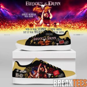 Brooks & Dunn Neon Moon Tour 2026 Stan Smith Shoes