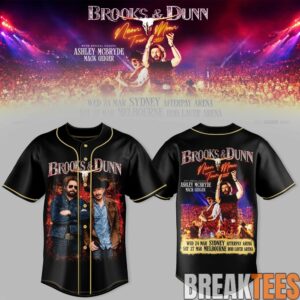 Brooks & Dunn - Neon Moon Tour 2027 Baseball Jersey 3