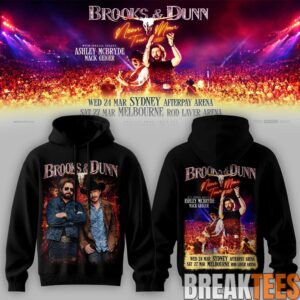Brooks & Dunn - Neon Moon Tour 2027 Hoodie 3
