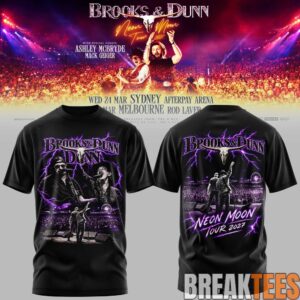 Brooks & Dunn - Neon Moon Tour 2027 T-Shirt 2