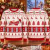 Budweiser Snowflakes And Pine Trees Christmas Ugly Sweater Budweiser Snowflakes And Pine Trees Christmas Ugly Sweater