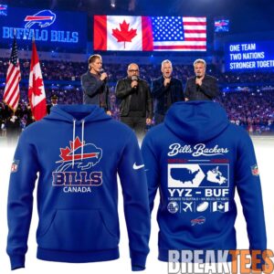 Buffalo Bills Canada Bills Backers Hoodie 3
