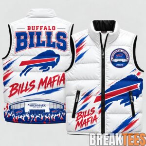 Buffalo Bills Mafia Edition Custom Puffer Vest 1