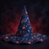 Buffalo Bills Halloween Moon Pumpkin Quilted Witch Hat