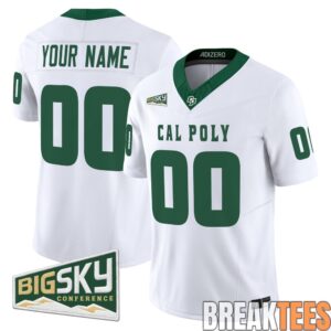 Cal Poly Mustangs 2026 Limited Custom Football Jersey 1