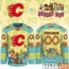 Calgary Flames Mickey & Friends Night Limited Custom Hockey Jersey