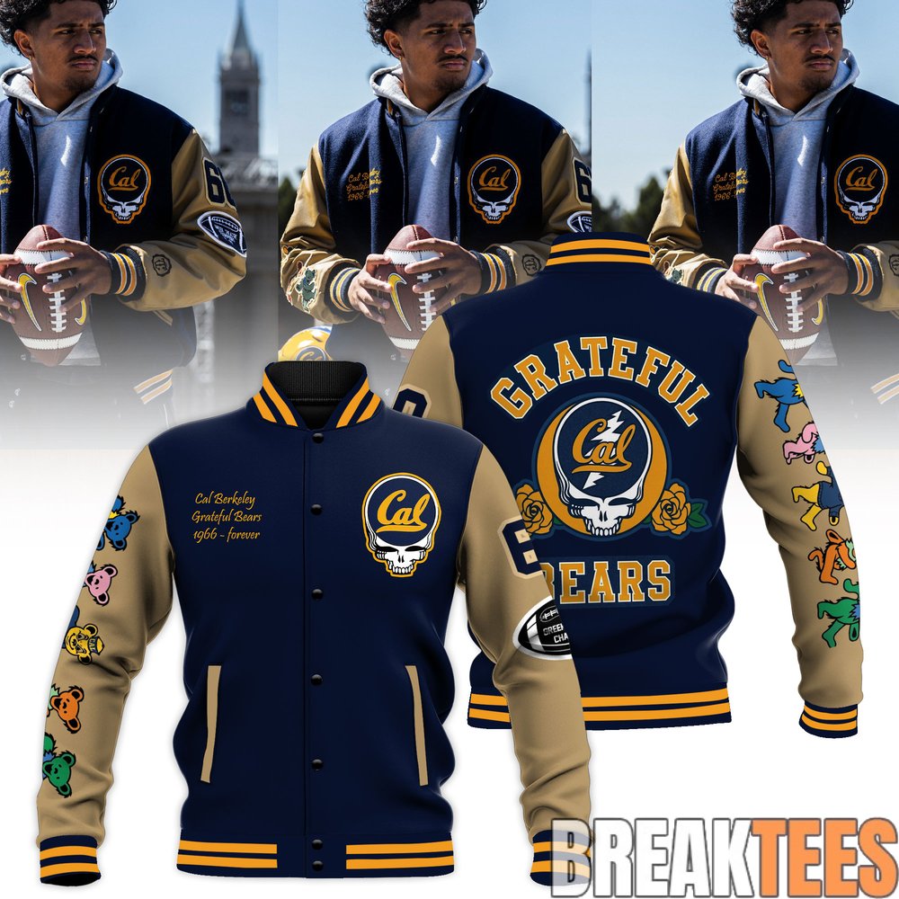 California Golden Bears x Grateful Dead 2026 Jacket California Golden Bears x Grateful Dead 2026 Jacket