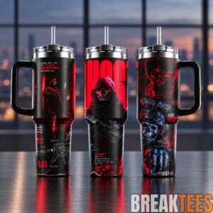 Call of Duty Simon Ghost Riley Task Force 141 Insulated Tumbler 40oz with Handle 3