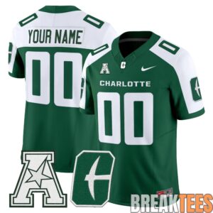Charlotte 49ers 2026 Limited Custom Football Jersey 2