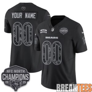 Chicago Bears 2026 Salute to Service Custom Football Jersey