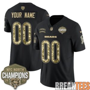 Chicago Bears 2026 Salute to Service Custom Football Jersey 1