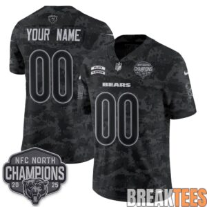 Chicago Bears 2026 Salute to Service Custom Football Jersey 2