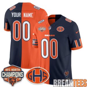 Chicago Bears 2026 Split Edition Custom Football Jersey 2 Chicago Bears 2026 Split Edition Custom Football Jersey 2