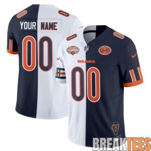Chicago Bears 2026 Split Edition Custom Football Jersey 4 Chicago Bears 2026 Split Edition Custom Football Jersey 4
