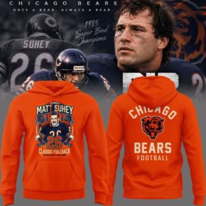 Chicago Bears Matt Suhey Always and Forever - Thank You For Your Memories Hoodie 1