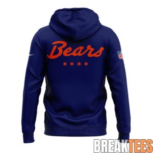 Chicago Bears Throwback Exclusive Version Hoodie 2