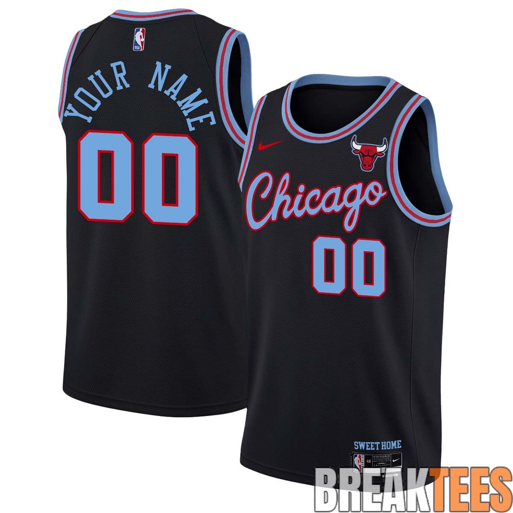Chicago Bulls 10 Year Anniversary Custom Basketball Jersey Chicago Bulls 10 Year Anniversary Custom Basketball Jersey