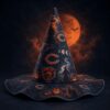 Cincinnati Bengals Halloween Quilted Witch Hat