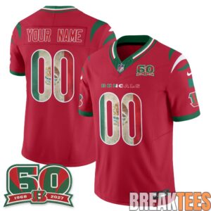 Cincinnati Bengals Mexico Edition Custom Football Jersey 2 Cincinnati Bengals Mexico Edition Custom Football Jersey 2