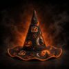 Chicago Bears Halloween Quilted Witch Hat