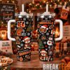 Chicago Bears Special Tumbler 40oz with Handle Christmas For Fan