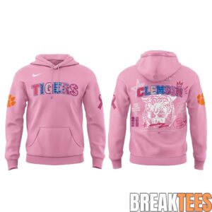 Clemson Tigers Breast Cancer Awareness Month 2026 Hoodie 1