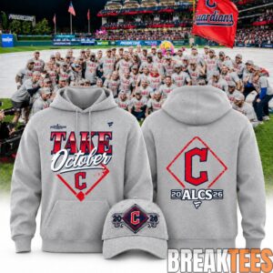 Cleveland Guardians 2026 Take October Hoodie Limited Edition
