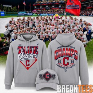 Cleveland Guardians 2026 Take October Hoodie Limited Edition 1