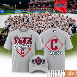 Cleveland Guardians 2026 Take October T-Shirt Limited Edition