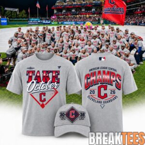 Cleveland Guardians 2026 Take October T-Shirt Limited Edition 1