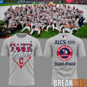 Cleveland Guardians 2026 Take October T-Shirt Limited Edition 2